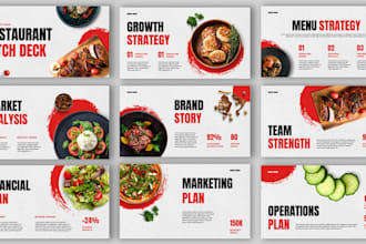 design modern powerpoint presentations and creative pitch decks