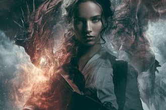 do fantasy book cover, thriller book cover design