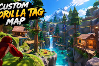 make a custom gorilla tag map for your fan game