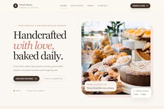 design and build a professional website on wordpress or wix