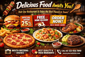 promote your food business and restaurant to targeted customers