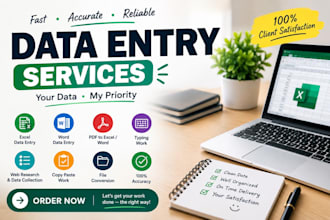 data entry word on excel