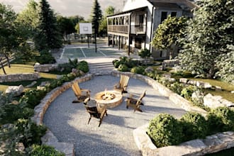 do backyard landscape design site plan native plant
