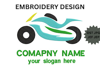 professionally digitize your logo for machine embroidery