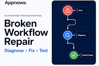fix broken zapier or make automations and improve your workflows
