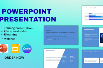 design training presentation online course educational slides elearning webinar