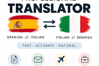 traslate italian to spanish or spanish to italian