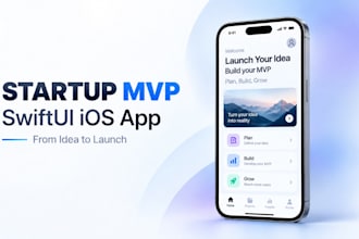 develop your startup mvp app for ios