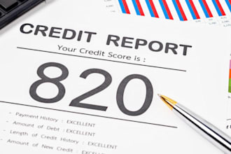 fix your credit, remove inquires, charge off, collections, negative items, score