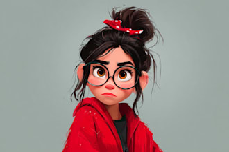 a disney realistic portrait from disney portrait