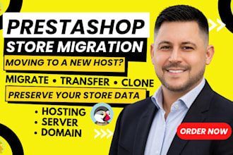 safely migrate, transfer, clone and update your prestashop store, no data loss
