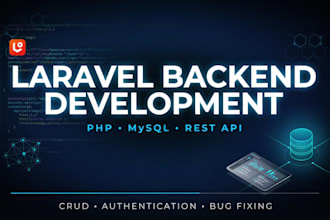 develop a complete website with vuejs nuxtjs laravel PHP and mysql