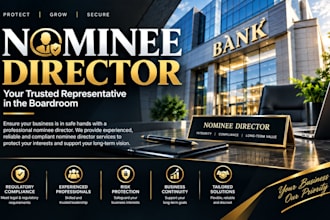 be your professional nominee director for your company