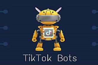 develop tiktok bot, tiktok API bot and livestreaming automation