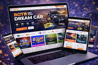 design raffle competition giveaway sweepstakes website