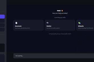 build an ai chatbot, rag application, or llm solution