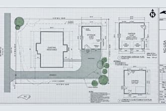 draft patio cover sunroom site floor plan for arizona US