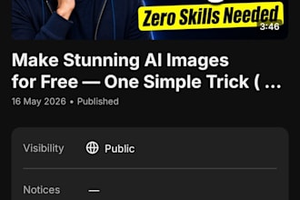 design ai tech and tutorial youtube thumbnails