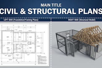 design civil and structural plans for your building permit