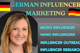research german influencers for influencer marketing outreach micro influencers