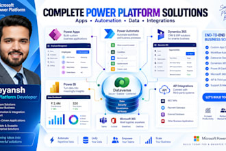 build power platform solutions with power apps power automate and apis
