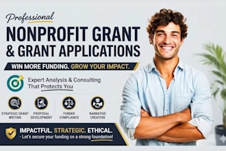 write nonprofit grant proposals and grant applications