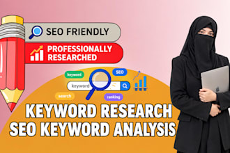 do professional keyword research and analysis