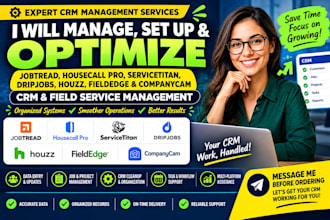 housecall jobtread proline servicetitan dripjobs houzz fieldedge comapanycam crm