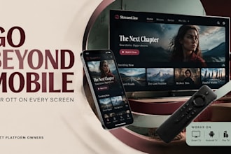 be your iptv developer for iptv app, ott app, smart tv app