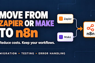 migrate zapier or make workflows to n8n