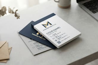 luxury corporate business card creation