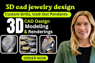 design custome grillz, iced out pendants, and hip hop 3d jewelry cad