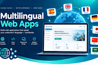 build a multilingual web app for your business