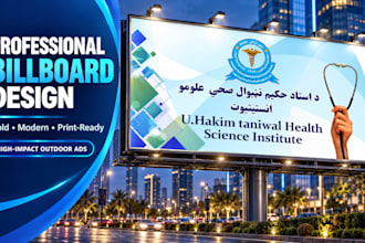 design modern banners billboards and signage