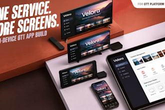 make iptv app, ott app, smart tv app, android tv app, and video streaming app