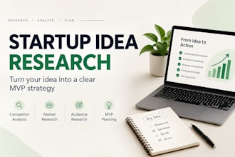 research your startup idea and create a clear mvp strategy