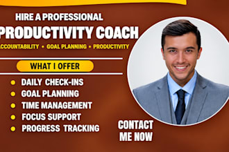 be your personal accountability partner, goal planning, productivity coach, adhd
