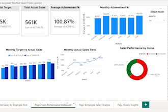 build interactive power bi inventory and logistics dashboard