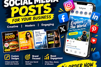 eye catching social media posts for your business