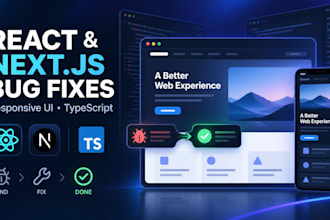 fix react and nextjs bugs and responsive issues