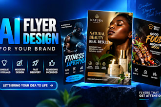 ai flyer design for brand