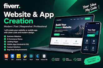 create apps and websites