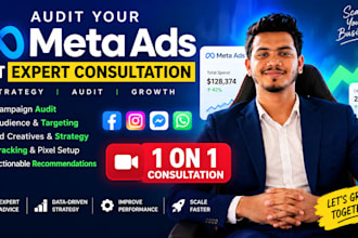 audit your meta ads and provide a 1 on 1 consultation