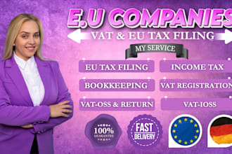 handle eu tax and vat registration, german tax filing, income oss, ioss, tax