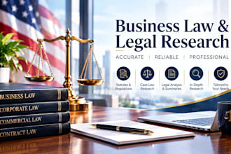 be your business lawyer for business law and legal research