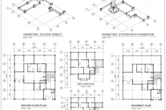 draft precise as built drawings in autocad from plans, sketches and measurements
