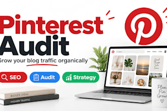 do a pinterest audit and SEO strategy for your blog
