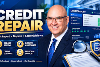 boost your credit score with credit repair and personal assistance