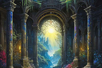 design fantasy book cover or book cover