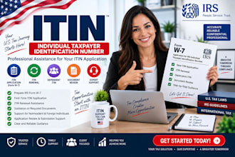 help to get your itin individual taxpayer number in 48 hours